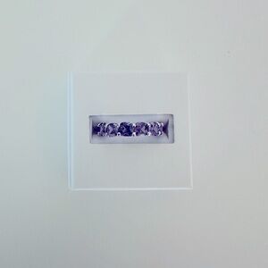 Bomb Party “Arriving in Style” Amethyst Cubic Zirconia Ring